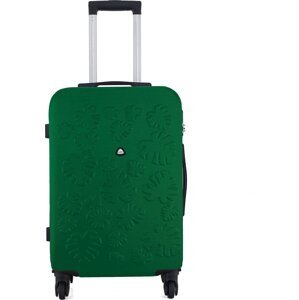 Velký kufr Semi Line T5622-6 Zelená