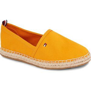 Espadrilky Tommy Hilfiger Basic Tommy Flat Espadrille FW0FW06497 Rich Ochre SG3