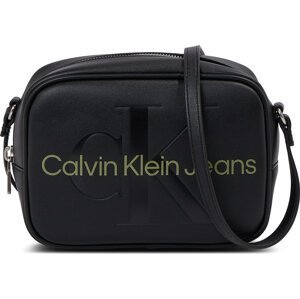 Kabelka Calvin Klein Jeans Sculpted Camera Bag18 Mono K60K610275 Black/Dark Juniper 0GX