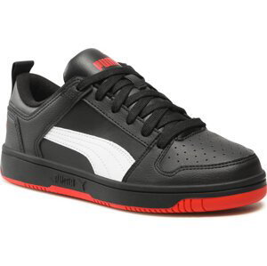 Sneakersy Puma Rebound Layup Lo Sl Jr 370490 13 Black/White/High Risk Red