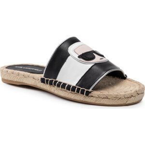 Espadrilky KARL LAGERFELD KL80110 Black Lthr