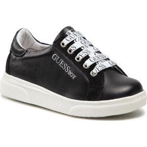 Sneakersy Guess FI7COL LEA12 BLACK