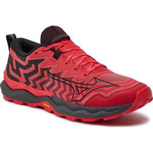 Boty Mizuno Wave Daichi 8 J1GJ2471 Cayenne/Black/High Risk Red 1