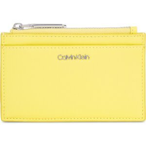 Pouzdro na kreditní karty Calvin Klein Ck Must Lg Cardholder K60K611933 Žlutá