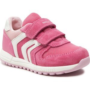 Sneakersy Geox B Alben Girl B453ZA 02214 C8006 S Dk Pink