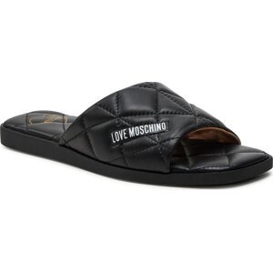 Nazouváky LOVE MOSCHINO JA28072G1IIE0000 Nappa Nero