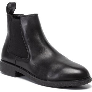 Kotníková obuv s elastickým prvkem Clarks Griffin Plaza 261431084 Black Leather