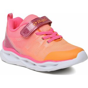 Sneakersy ZigZag Lampaya Kids Shoes W/Lights Z232286 4001 Pink glo