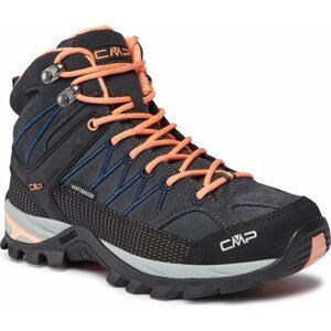 Trekingová obuv CMP Rigel Mid Wmn Trekking Shoe Wp 3Q12946 Antracite-Sunrise 65UP
