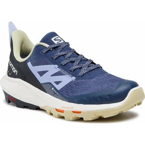 Trekingová obuv Salomon Outpulse Gtx W GORE-TEX 415885 20 V0 Mood Indigo/Leek Green/Easter Egg