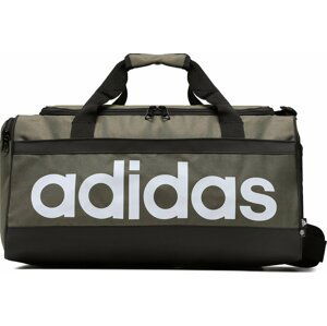 Taška adidas Linear Duffel S HR5354 Khaki