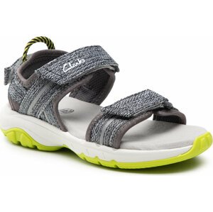 Sandály Clarks Expo Sea K 261647977 S Grey Combi