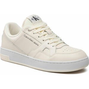 Sneakersy Calvin Klein Jeans Basket Cupsole Lacup Low YM0YM00497 Off White 01V