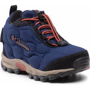 Trekingová obuv Columbia Childrens Firecamp Mid 2 Wp BC1201 Blue Shadow/Rusty