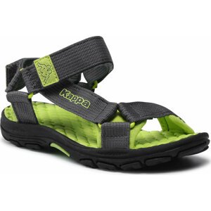 Sandály Kappa 260772K Grey/Lime 1633