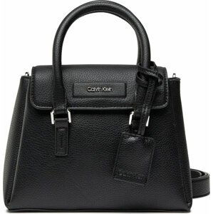 Kabelka Calvin Klein Dressed Mini Tote W Flap K60K609691 Ck Black BAX