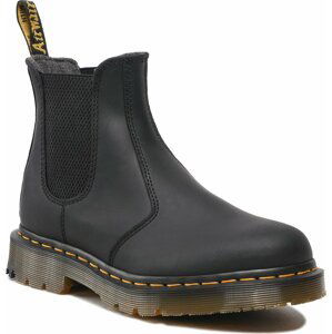 Kotníková obuv s elastickým prvkem Dr. Martens 2976 Black