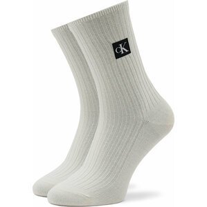 Dámské klasické ponožky Calvin Klein Jeans 701219977 White 002