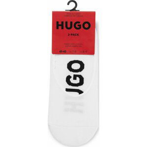 Pánské kotníkové ponožky Hugo 50491244 White 100