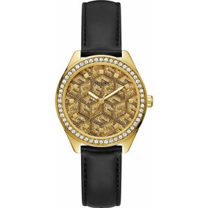 Hodinky Guess G Gloss GW0608L2 Gold/Black