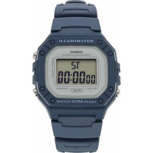 Hodinky Casio W-218HC-2AVEF Blue/Blue