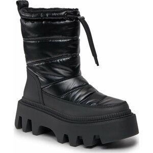 Polokozačky Buffalo Flora Puffer Boot 1622359 Black