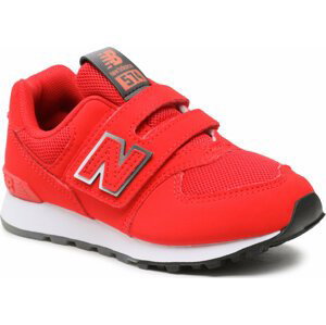 Sneakersy New Balance PV574IR1 Červená