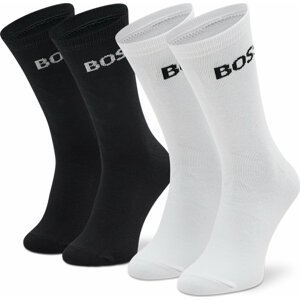 Vysoké dětské ponožky Boss J20341 Black 09B