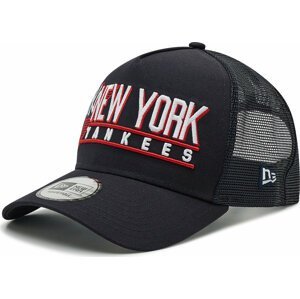 Kšiltovka New Era New York Yankees Graphic Logo A-Frame Trucker 60222488 Tmavomodrá