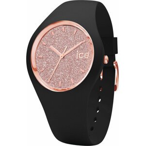 Hodinky Ice-Watch Ice Glitter 001346 S Black Rose/Gold