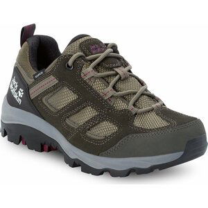 Trekingová obuv Jack Wolfskin Vojo 3 Texapore Low W 4042451 Khaki / Burgundy