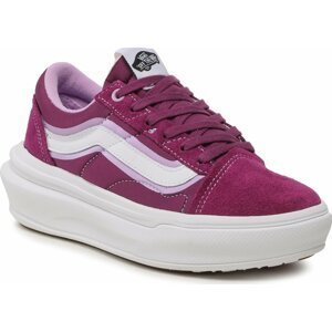 Sneakersy Vans Ua Old Skool Overt Cc VN0A7Q5EZ1N1 Purple/White