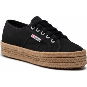 Espadrilky Superga 2730 Cotropew S00CF20 Black 999