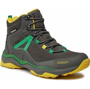 Trekingová obuv Kappa Kombat Thunder Md Wp 341F7LW Grey Charcoal / Green Pine A01