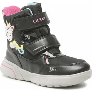 Sněhule Geox J Sveggen G.B Abx A J268AA 0FUNF C9240 S Black/Multicolor