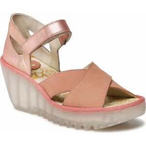 Sandály Fly London Yentfly P501365009 Pink/Blush Gold