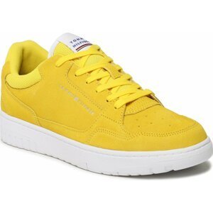 Sneakersy Tommy Hilfiger Th Basket Core Suede FM0FM04694 Vivid Yellow ZGS