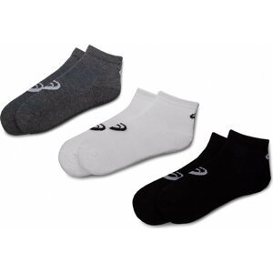 Sada 3 párů nízkých ponožek unisex Asics 3PPK Quarter Sock 155205 Col. Assorted 0701