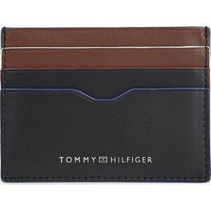 Pouzdro na kreditní karty Tommy Hilfiger Th Prep Cc Holder AM0AM11403 Černá