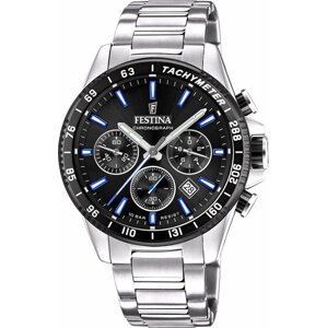 Hodinky Festina Timeless Chronograph F20560/5 Silver/Black