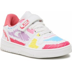 Sneakersy Primigi 3957800 White Multicolor-Pink