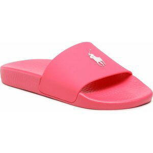 Nazouváky Polo Ralph Lauren Polo Slide 809892945003 Hot Pink/White Pp