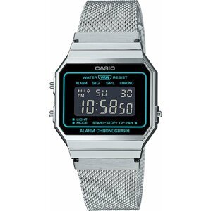 Hodinky Casio A700WEMS-1BEF Silver/Silver