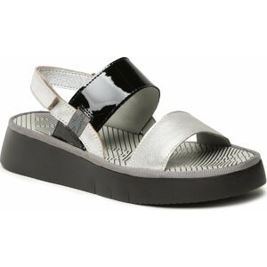 Sandály Fly London Curafly P501318009 Silver/Black