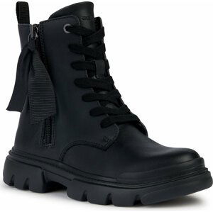 Kozačky Geox J Junette Girl J36HVG 000BC C9999 D Black