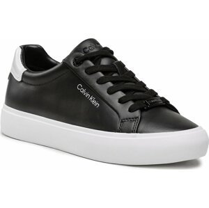 Sneakersy Calvin Klein Vulc Lace Up HW0HW01681 Black / White 0GJ