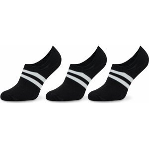 Sada 3 párů nízkých ponožek unisex Pepe Jeans PMU30021 Black 999