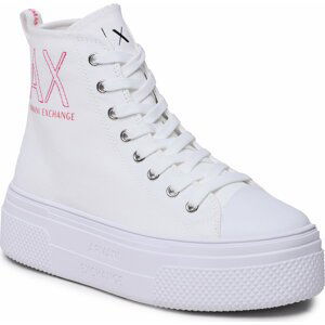 Plátěnky Armani Exchange XDZ026 XV695 S606 Optic White/Pink