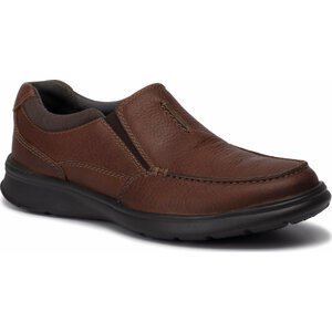 Polobotky Clarks Cotrell Free 261315667 Tobacco Leather