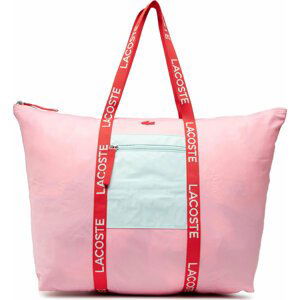 Kabelka Lacoste Xl Shopping Bag NF3835VA Lotus Serimgat Pompier